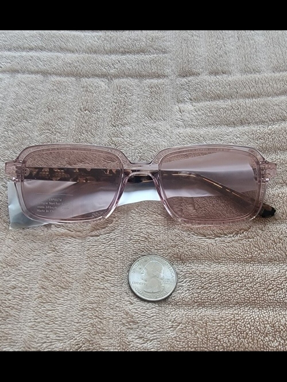 Pink Rose Sunglasses